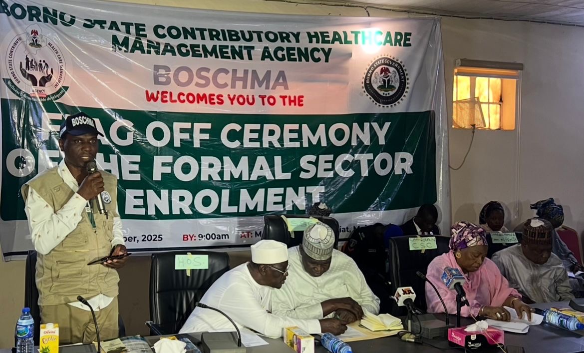 BORNO STATE CONTRIBUTORY HEALTHCARE MANAGEMENT AGENCY (BOSCHMA) FLAGS OFF ENROLLMENT FOR CIVIL SERVANTS.