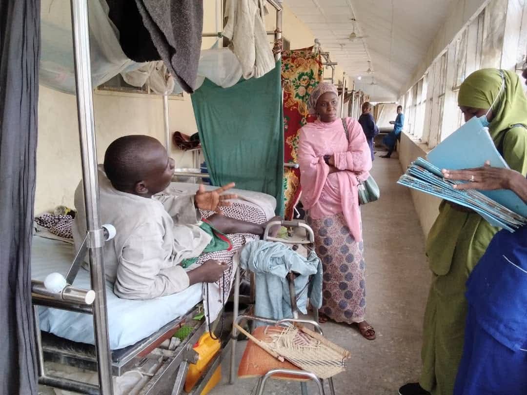 Visit of Dr. Inna Alimi, Director of Standard and Quality Assurance, BOSCHMA, to State Specialist Hospital Maiduguri 08/08/2024