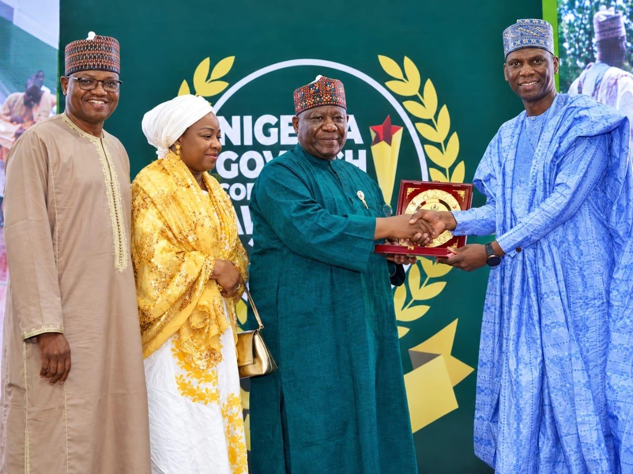Borno CJ, BOSCHMA ES win presidency's GovTech Trailblazer awards.