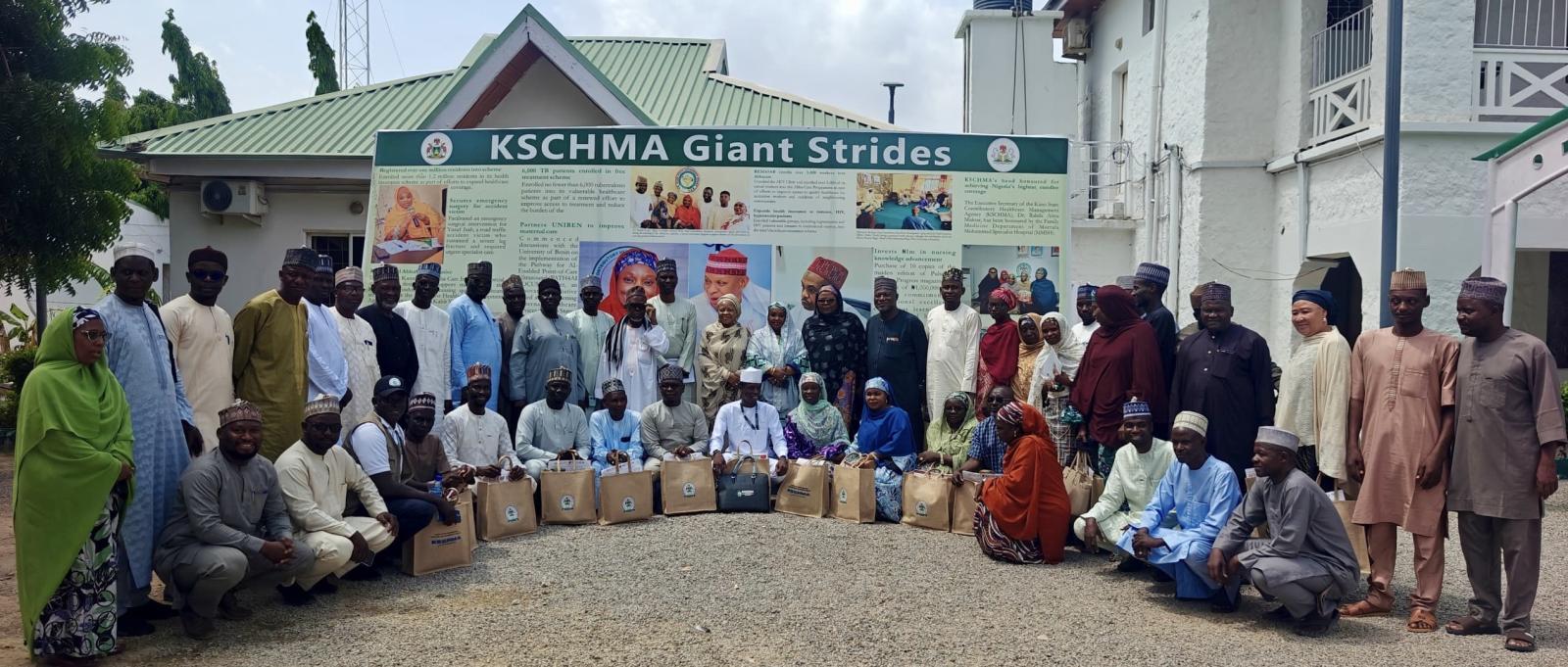 Kano Health Insurance Agency (KSCHMA) Commends Borno’s State Healthcare Delivery Under Borno State Contributory Healthcare Management Agency (BOSCHMA).