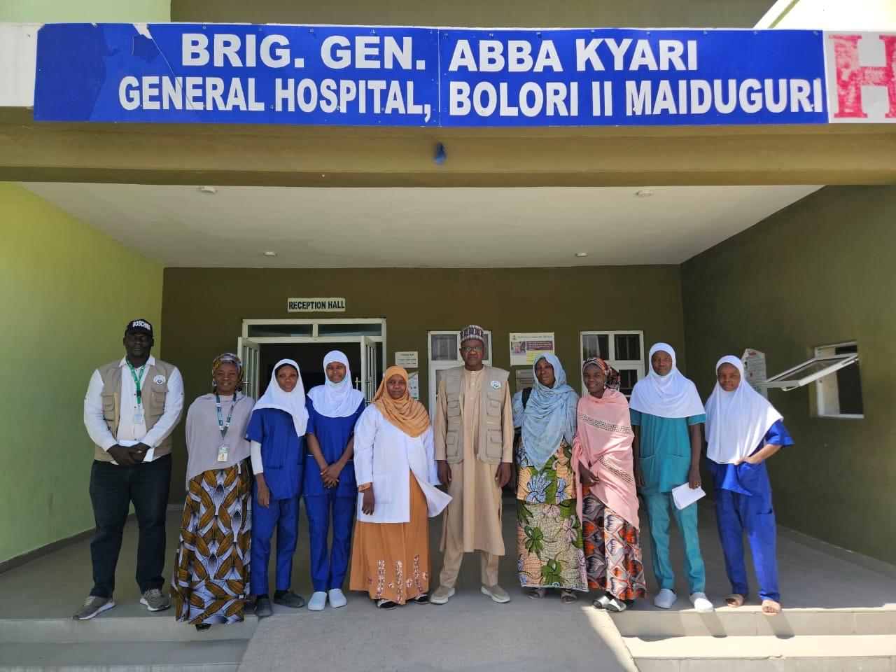 THE ONGOING VERTICAL ENROLLMENT EXERCISE ACROSS SECONDARY HEALTH CARE FACILITIES IN THREE LGAs.